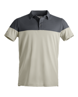 Blocked Polo - Solid Sand
