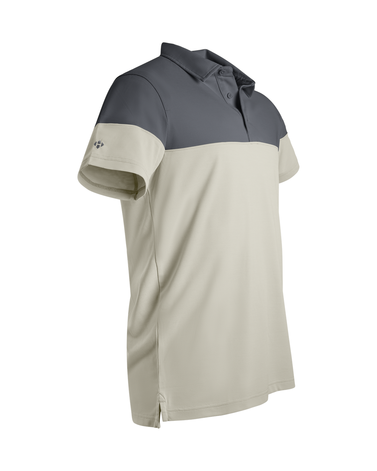 Blocked Polo - Solid Sand