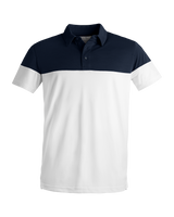 Blocked Polo - Masters White